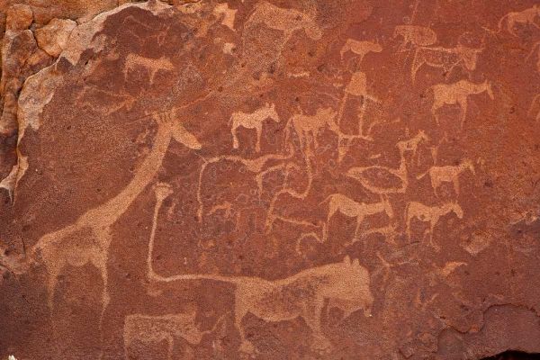 Petroglyphs, Twyfelfontein, Damaraland, Namibia